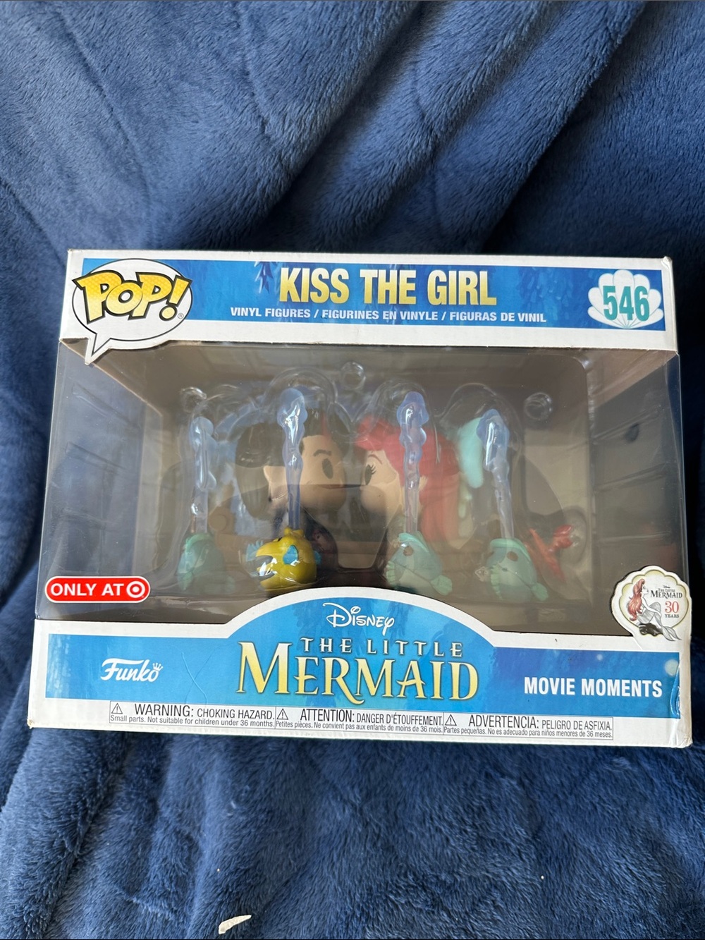 Funko Disney The Little Mermaid 'Kiss The Girl' Movie Moments NIB new